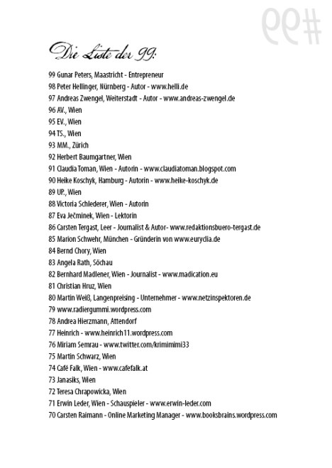 MADELEINE_Liste_der_99