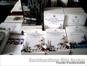 Tiret Brouillé in der Buchhandlung Mila Becker