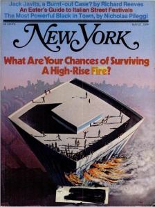 Cover of the New York Magazine 1974 May 27