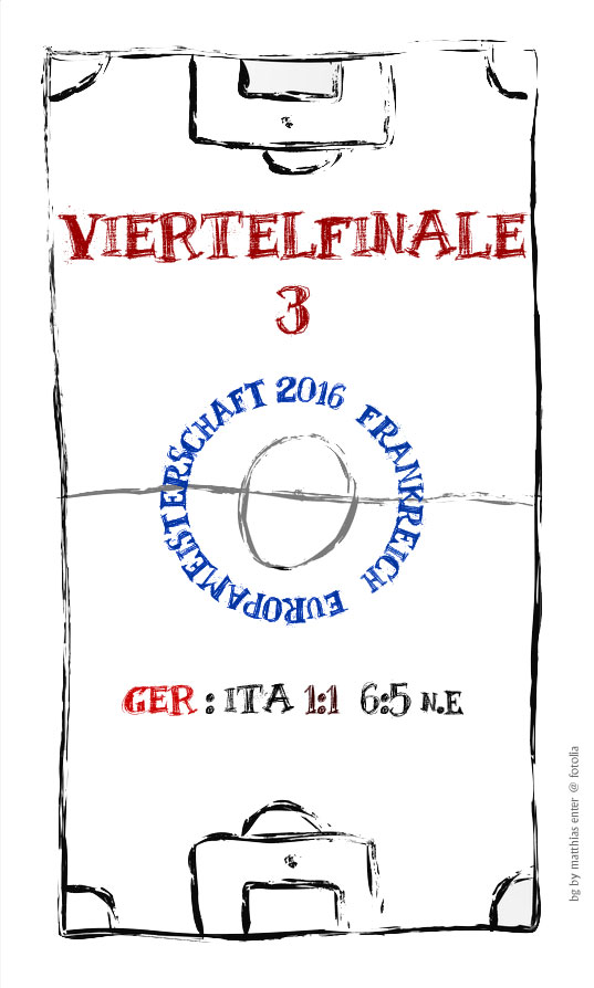 EM 2016: Viertelfinale 3 – GER –&nbsp;ITA