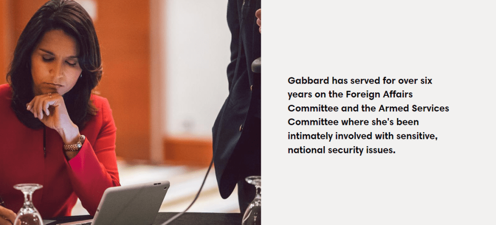 Wahrheit und Lüge: Tulsi Gabbard vs. Hillary&nbsp;Clinton