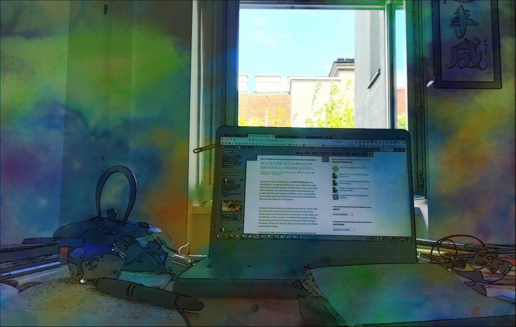 Als der Dichter aus dem Bad der Illusionen&nbsp;stieg