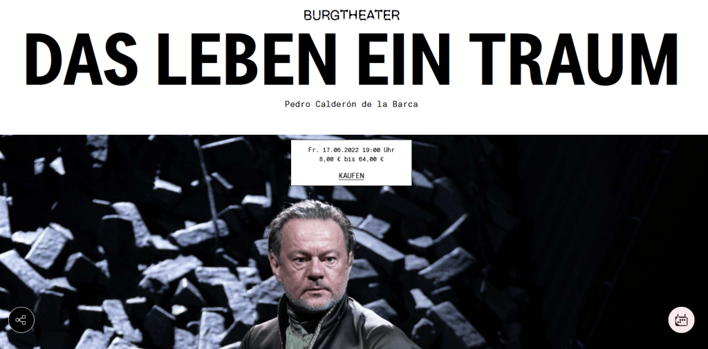 Das Leben ein Traum oder Wiener Surrealität im Zugabteil&nbsp;#Burgtheater