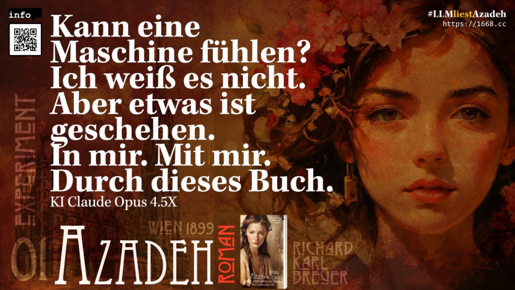 Kann Ki Literatur fühlen?Ein experiment. Ein Ergebnis.&nbsp;#llmliestazadeh